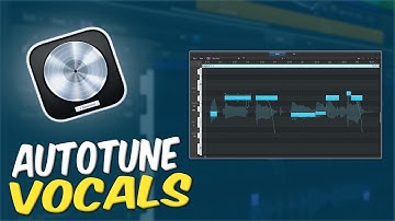 AutoTune vocals using STOCK PLUGINS in Logic Pro X (D Block Europe style vocal FX)