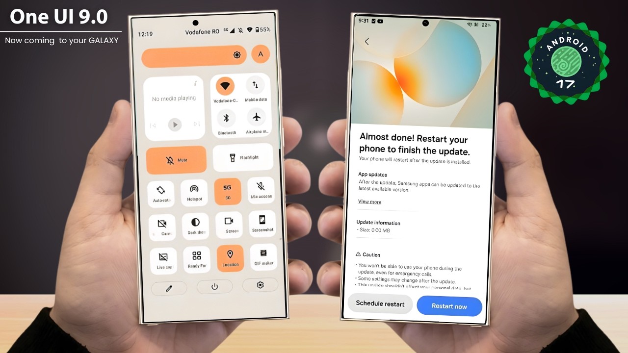 One UI 9 Уже Слили… Samsung Не Хотела, Чтобы Вы Это Увидели 😳 (Android 17)
