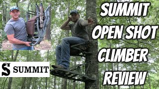 Summit Open Shot SD Climbing Stand Review and How to Use