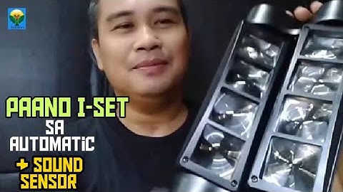 Mini Spider led - Paano i set tutorial easy auto/sensor |nja features