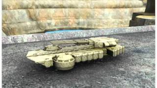 Mech Vs Hover Tank