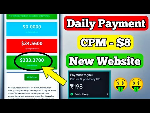 New $16 CPM URL Shortener 2025 | Instant Daily Payout 💰| Payment Received