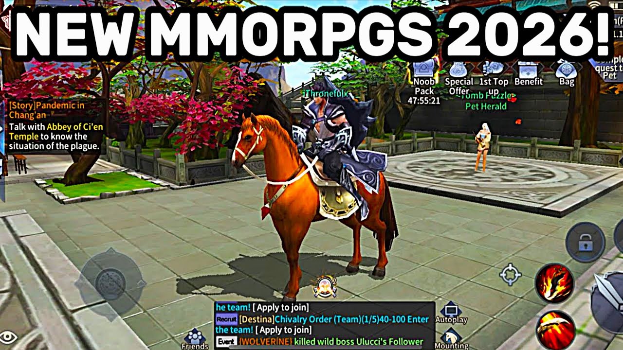 BEST NEW MOBILE MMORPGS OF 2026 YOU SHOULD PLAY RIGHT NOW YouTube 