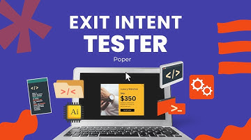 Test Your Exit-Intent Popups Instantly | Exit Intent Tester by Poper
