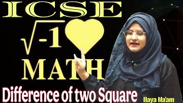 Factorization || Difference of two square || Haya Ma