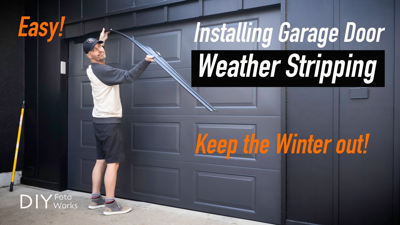 Garage Door Weather Strip Installation and Replacement Options