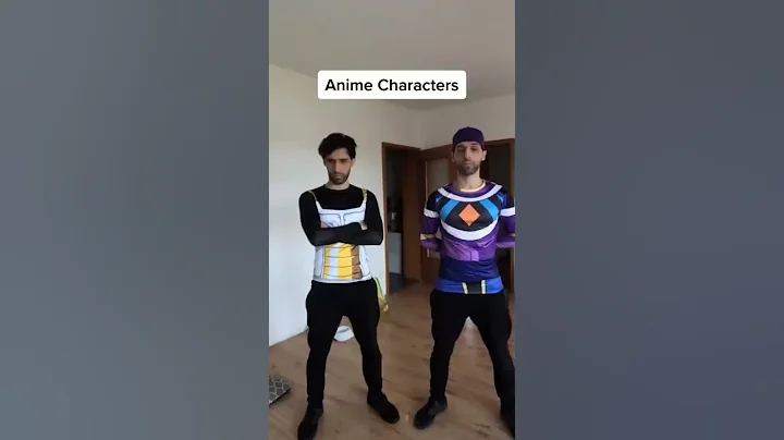 Anime characters trying to lift Thors hammer #anim...