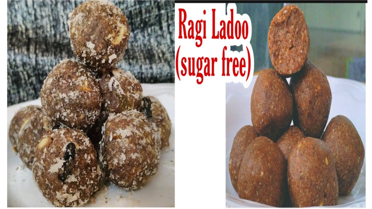 Sugar free Ragi ladoo - नाचणी लड्डु - Ladoo recipe - for weight loss | Healthy and Tasty channel