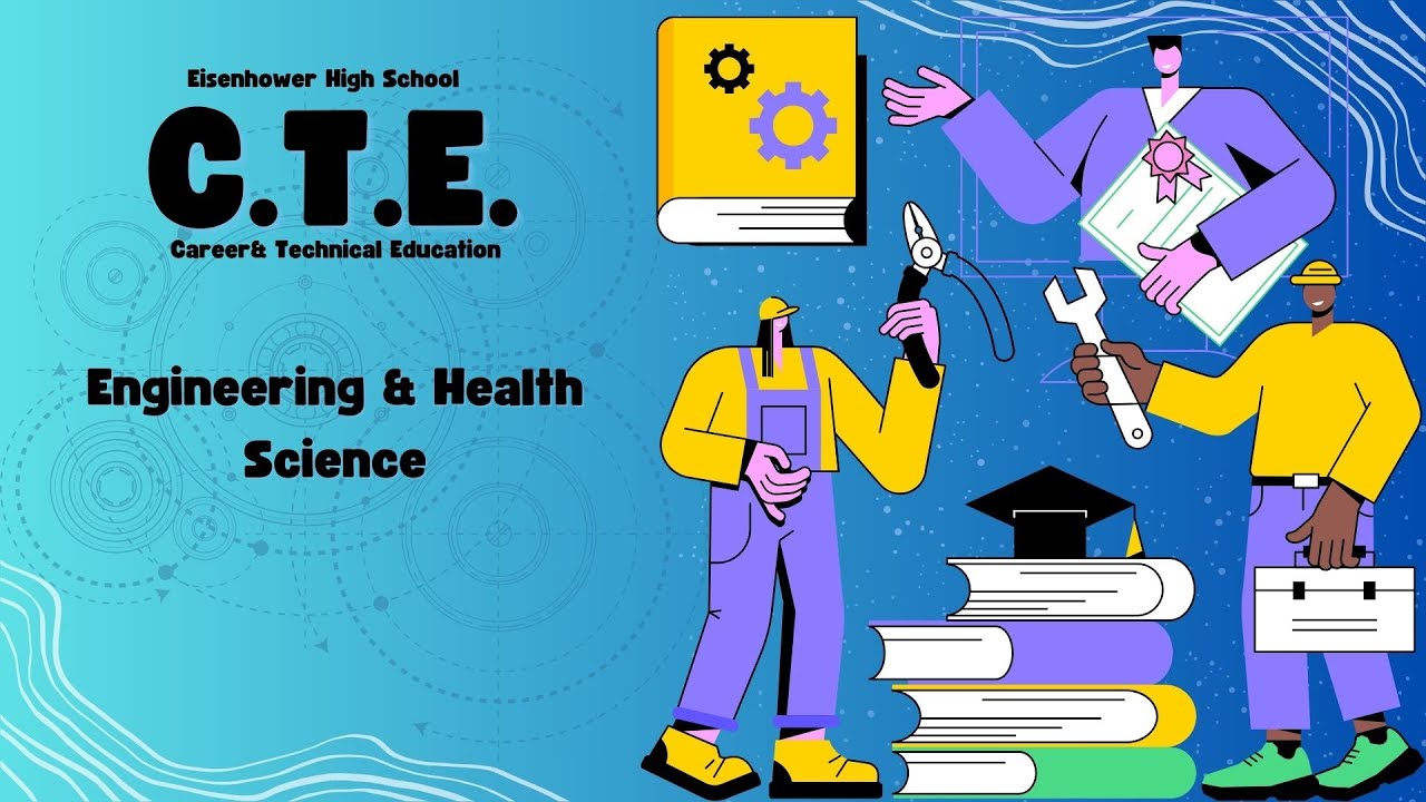 Eisenhower High CTE Pathways | Engineering & Health Science - YouTube