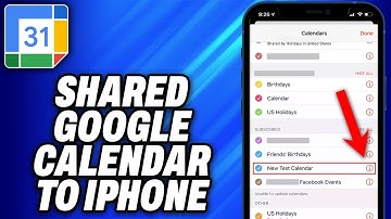 How To Add Shared Google Calendar to iPhone (2025) - Easy Fix
