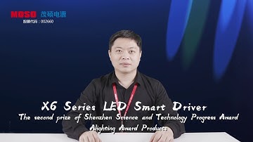 MOSO丨X6 Series Smart LED Driver Have 4 Original Functions