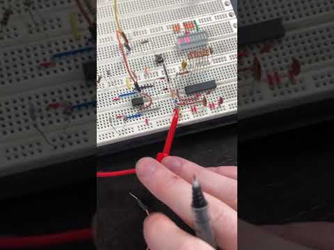 Course Project - Temperature Sensor - Breadboard Circuit Test