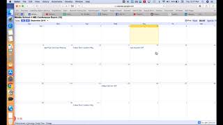 View and Subscribe to Resource Calendar