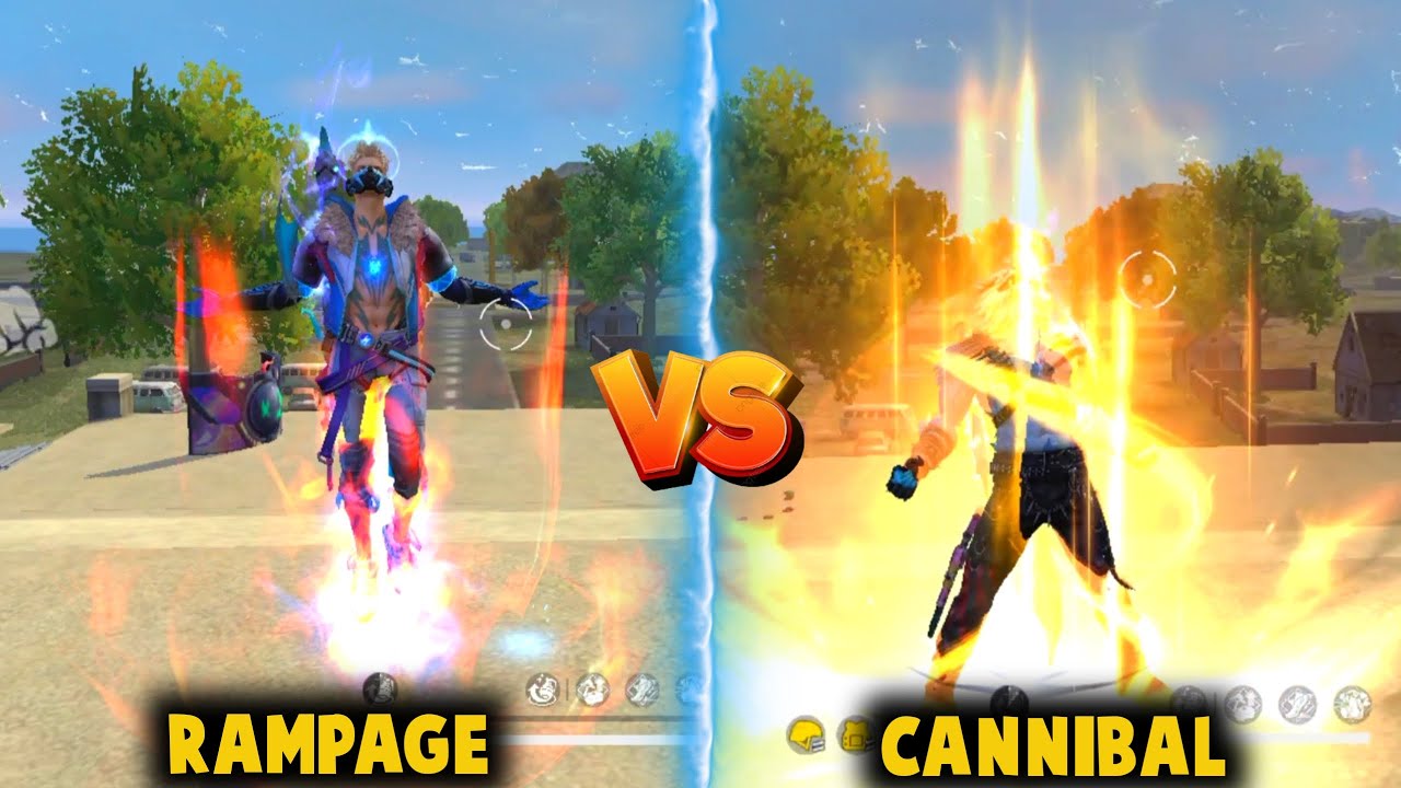 NEW CANNIBAL LOOK CHANGER VS RAMPAGE LOOK CHANGER ABILITY TEST - BEST ...
