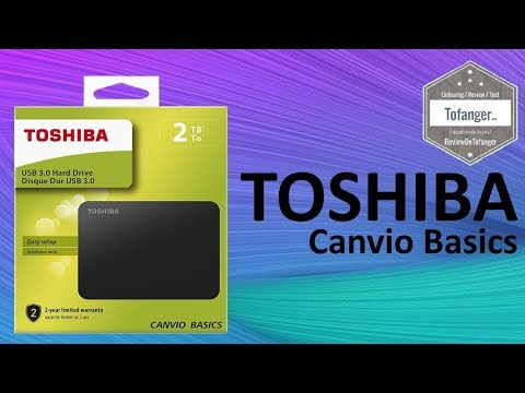 Toshiba Canvio Basics 2 ТБ 2,5-дюймовый портативный внешний жесткий диск USB 3 HDTB420EK3AA