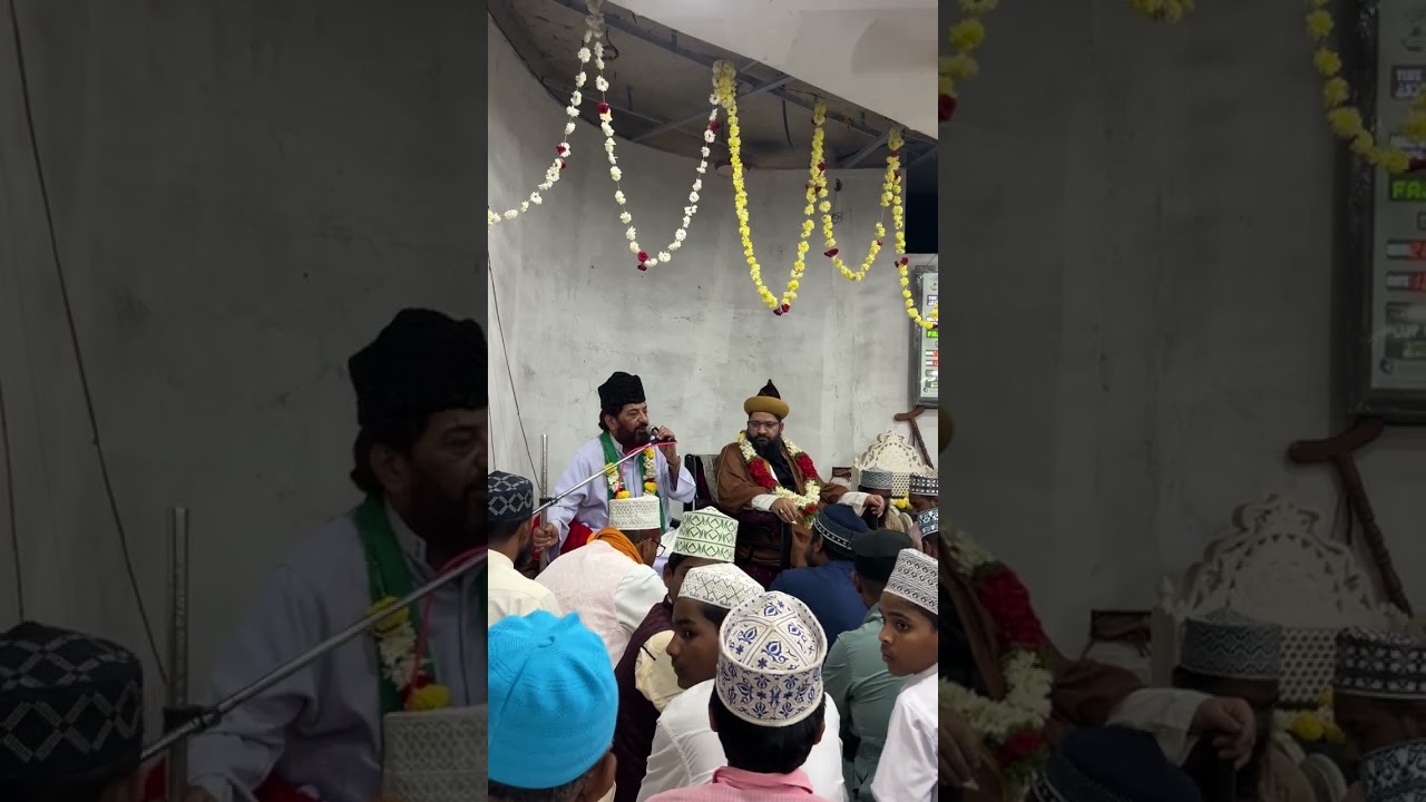 Speech of Peer E Tariqat Hazrat Alama Al shah Tufail Ahmed Khan Sabri Rehmani Qadri Ashrafi.