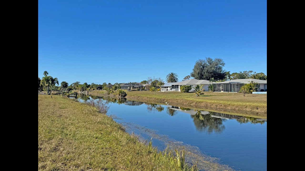 For Sale FreshWater Canal Vacant Lot  - 151 Caddy Rd. FL 33947 - $39,000