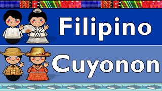 AUSTRONESIAN: FILIPINO & CUYUNON