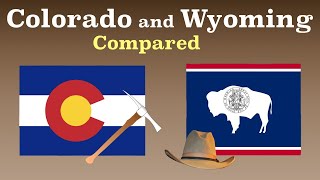 Colorado and Wyoming Compared