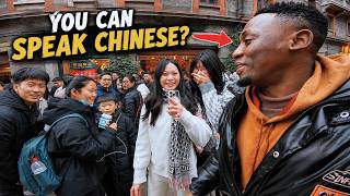 Chinese Locals Got CRAZY Hearing Black Guy Speaking Fluent Chinese