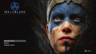 Hellblade: Senua's Sacrifice Title Screen (PS4, PC)