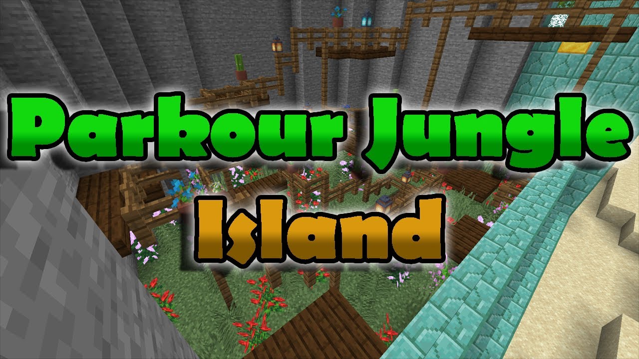 Minecraft: Parkour Jungle Island | Don't Stop Running!