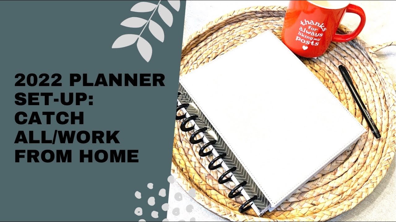 2022 Fraken Planner Set-Up: Catch All/Work Planner