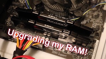 Installing G. Skill Ripjaws V Series 16GB! (Memory Ram DIY)