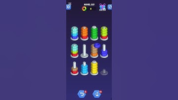 NUT SORT - LEVEL 327 #games #foryou #nutsort #gameplay #parati #androidgames #viral