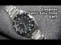 Longines Spirit Zulu Time GMT Black on Bracelet review