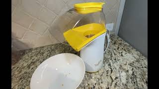 Review of Presto Poplite Hot Air Popcorn Popper in Yellow