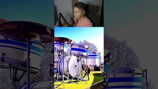😱OLHA ESSA BATERIA GIGANTE #drummer #drums #bateria