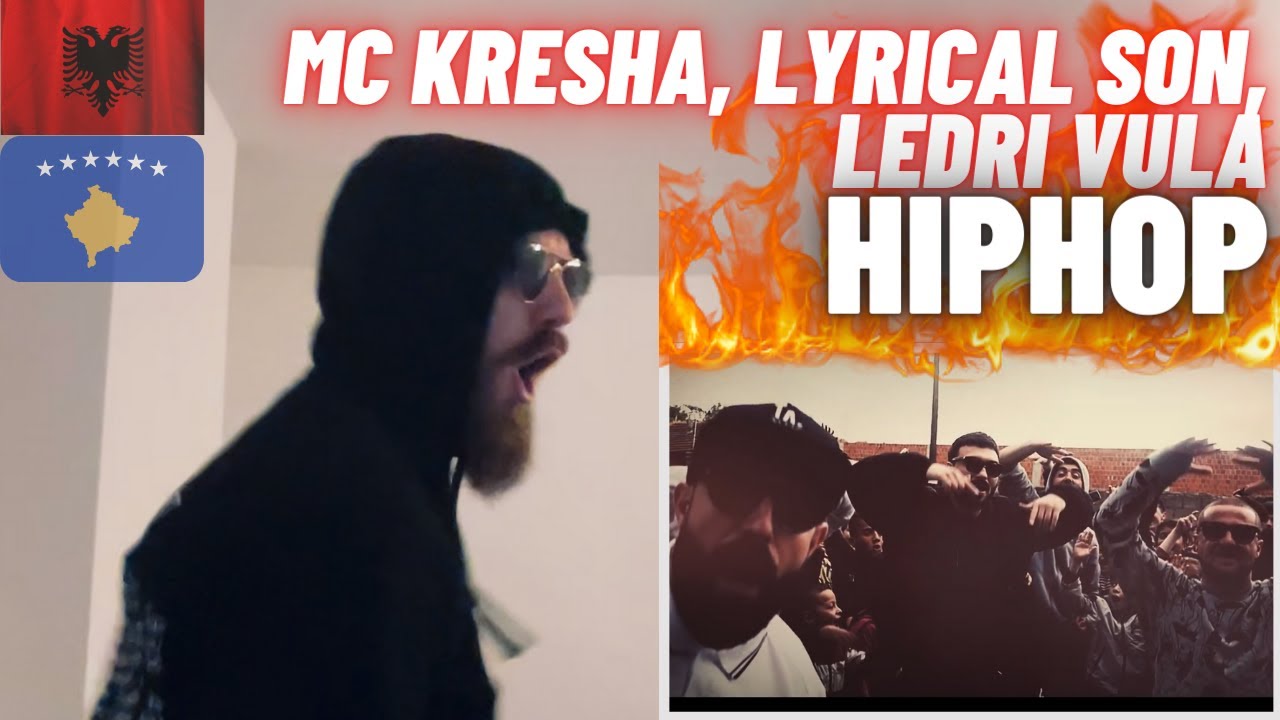 MC Kresha & Lyrical Son Feat. Ledri Vula - HIPHOP [HYPE UK 🇬🇧 REACTION!]