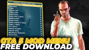[NEW] GTA 5 Mod Menu PC (2025) / Free Kiddions Cheat, Money Hack & Online Mods