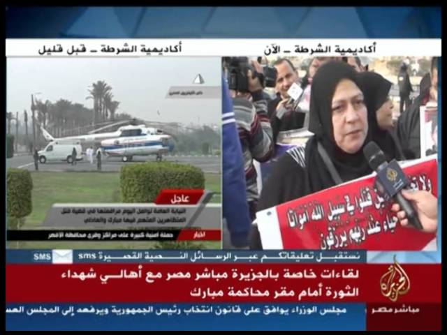 لقاءات خاصة بالجزيرة مباشر مصر مع أهالي الشهداء