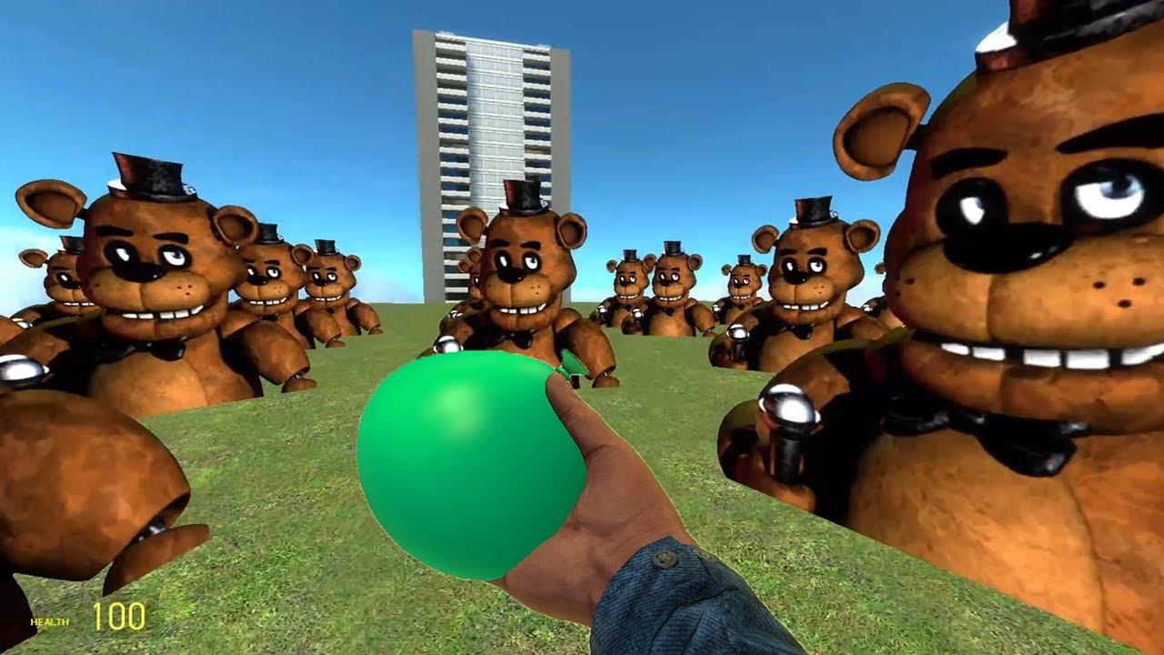 Gmod Freddy Fazbear Nextbot Compilation 1