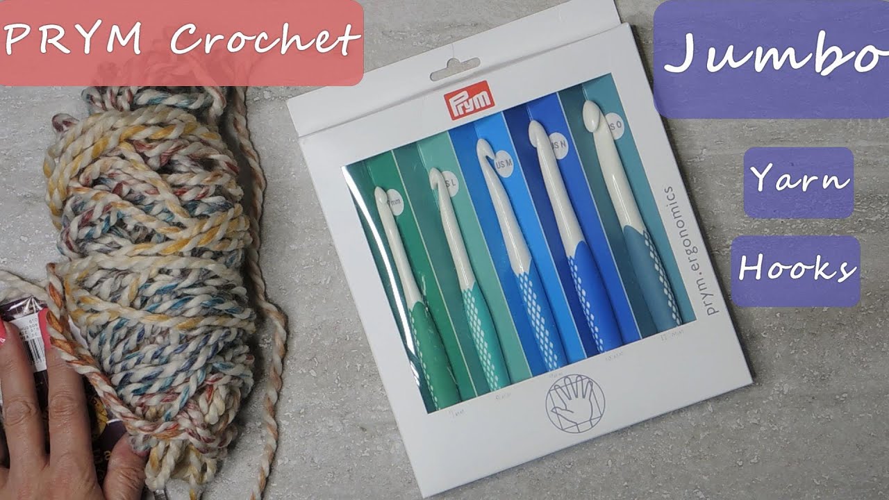 Обзор крючков Prym Jumbo / COACHH Confessions Of A Crochet Hooks Hoarder