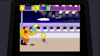Rundown | The Simpsons Arcade Game (gameplay)