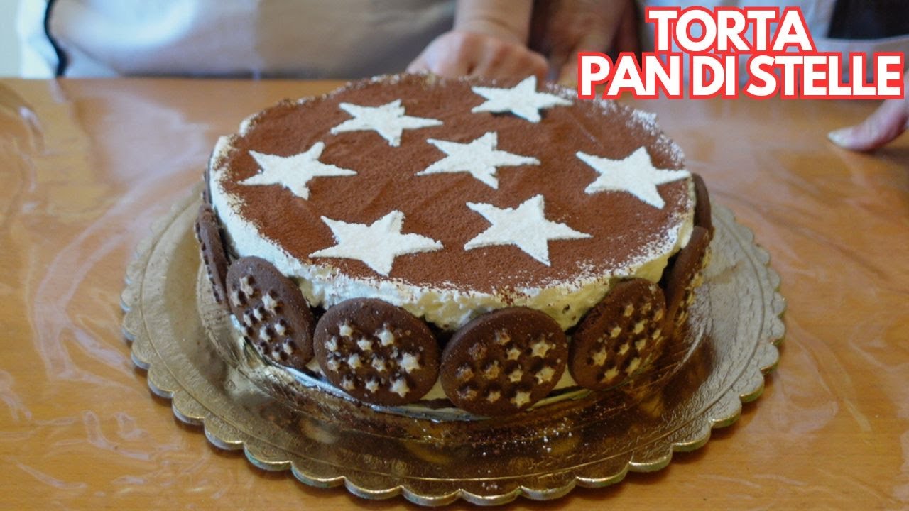 TORTA PAN DI STELLE facile senza cottura
