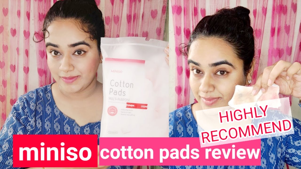 Miniso Cotton Pads Review YouTube