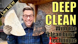 Kamado Joe CLEAN BURN - How to deep clean your ceramic components so they look new! KJ101