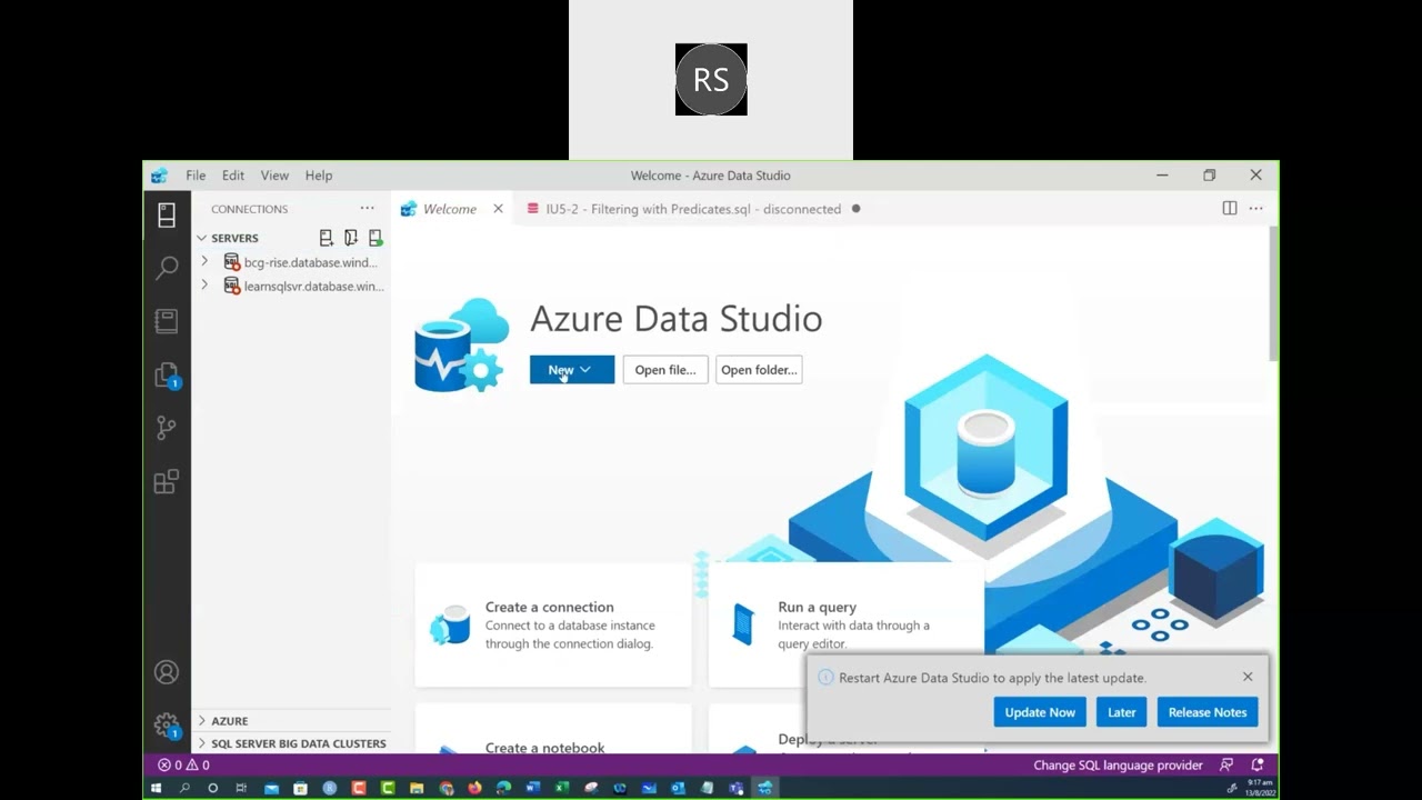 WeekendLearning SQL 03A 20220813