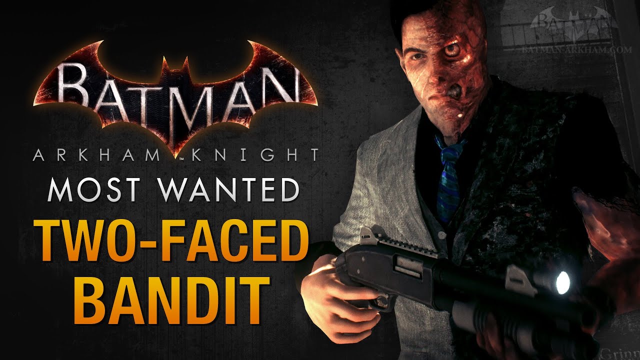 Batman: Arkham Knight - Two-Faced Bandit (Two-Face) - YouTube