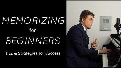 Memorizing For Beginners - Tips to SOLIDIFY Your Musical Retention