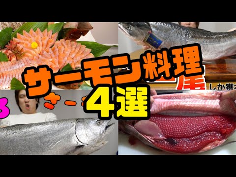 【飯テロ】サーモン料理4選【きまぐれクック】