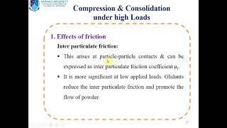 Compression and Consolidation
