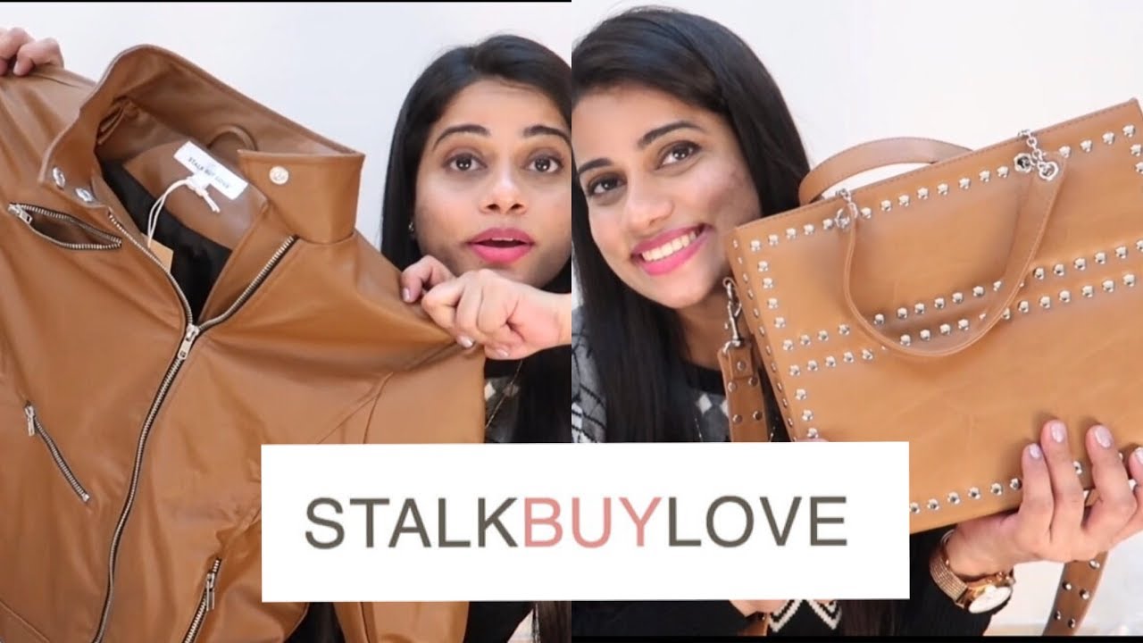 SCARY NIGHT’s  STALKBUYLOVE HAUL / Jackets, Bags, Dress & more | Sana K