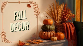 Gorgeous Fall Decor | Pumpkin Decor | Dollar Tree Decor  Actualización