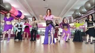 Tabla Solo 2 & Souhair's - Mokhtar Al Said - Choreography - Bellydance Santistudio