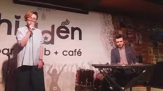 Олеся Балакова-Богуш и Илья Хвостов. 8 апреля 2018, Hidden Bar